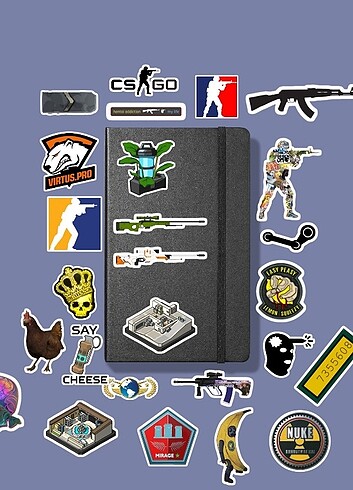  Counter striKe /CS2 sticker paketi 