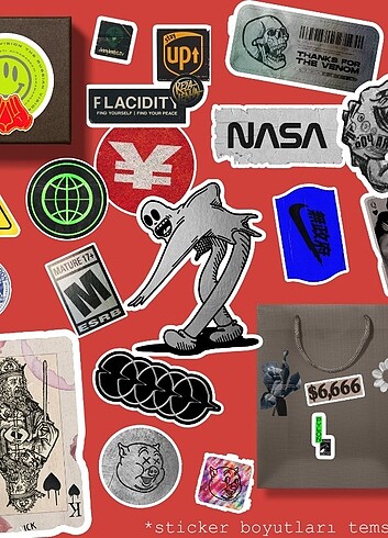  Cool / havalı sticker paketi 