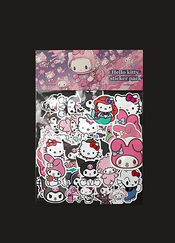 Hello kitty sticker paketi 