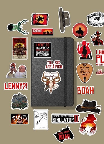  Red dead redemption rdr2 sticker paketi 