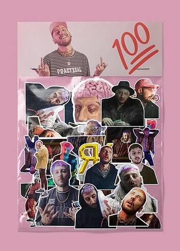Khontkar rap sticker paketi 