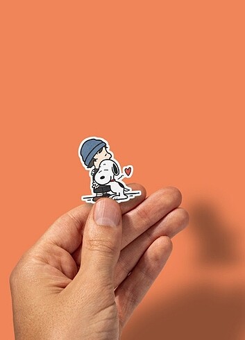  Beden Snoopy Joe sticker paketi 