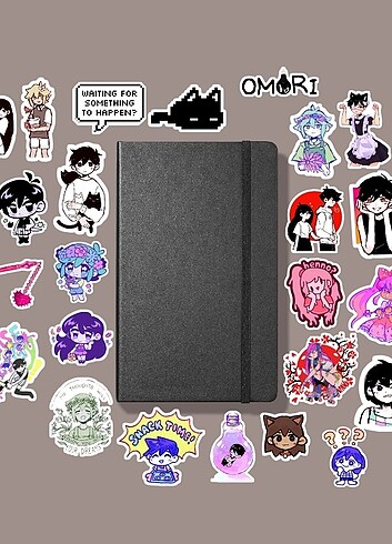  Omori sticker paketi 