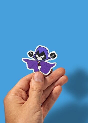 Beden Teen Titans go sticker paketi