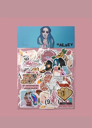Halsey sticker paketi 