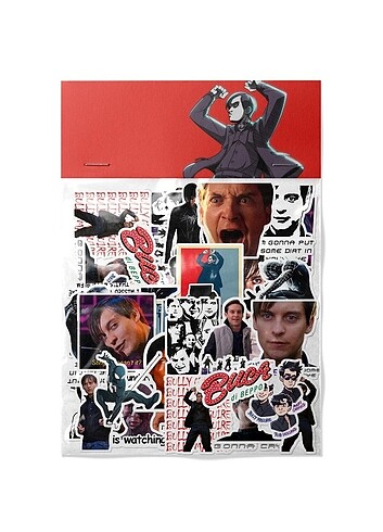 Billy maquire- Spiderman sticker paketi 