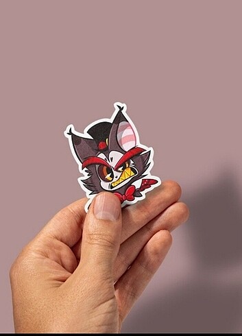 Beden Hazbin hotel V1 sticker paketi