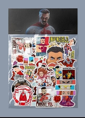 Invıncıble sticker paketi 