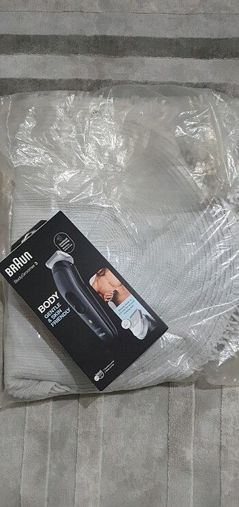Paspas ve braun bodygroom makine