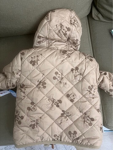 disney cocuk kürklü mont - Görsel 6