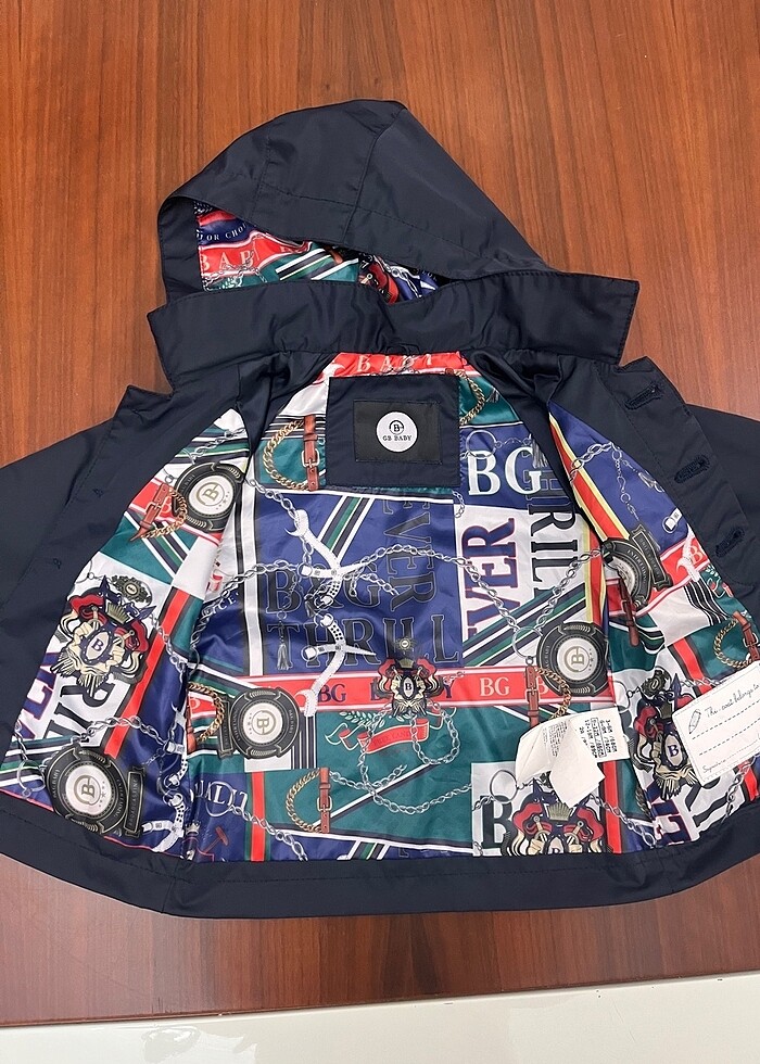 bg baby trençkot - Görsel 3