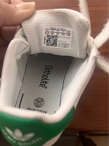 23 Beden beyaz Renk Adidas Stan Smith 23 numara