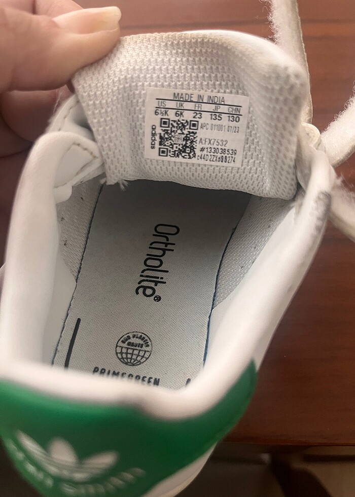 Adidas Stan Smith 23 numara - Görsel 4