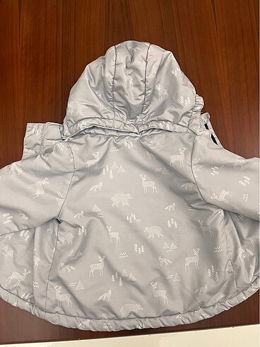 h&m içi polarlı mont - Görsel 5