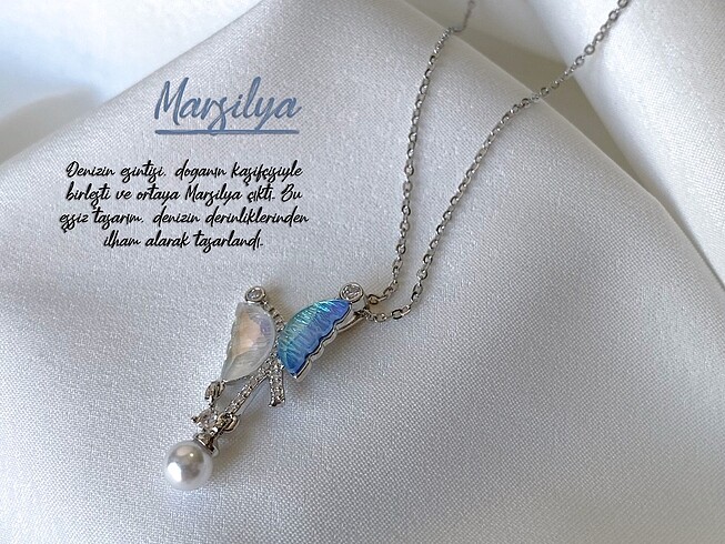 Marsilya çelik kolye