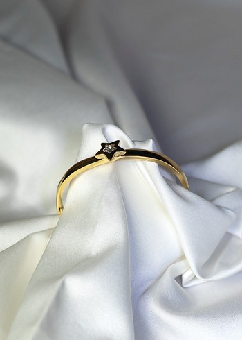 Vivienne çelik kelepçe bilezik - Görsel 2