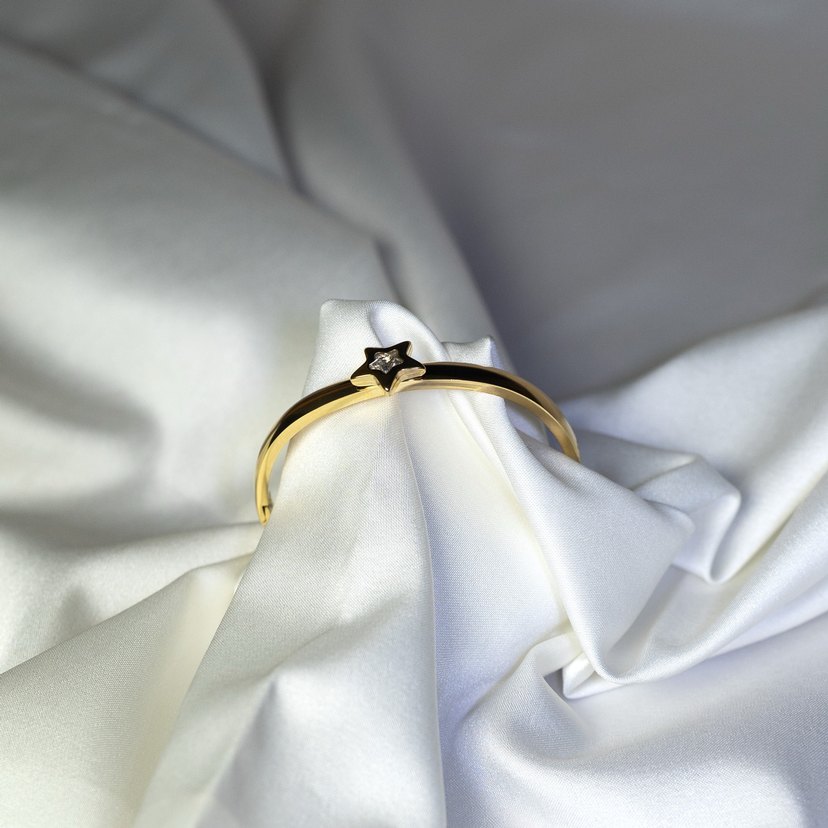 Vivienne çelik kelepçe bilezik - Görsel 2