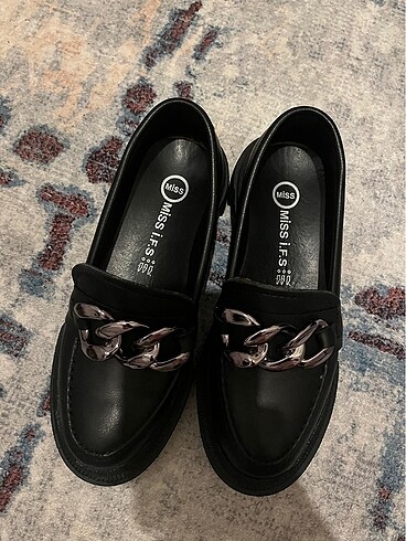 36 Beden SİYAH Loafer AYAKKABI