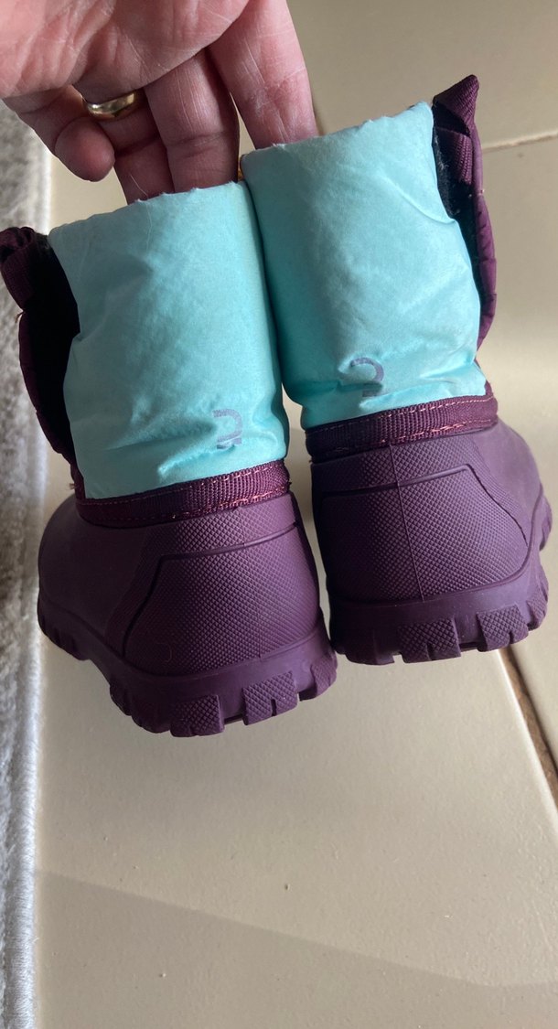 Kız Çocuk Mor Kauçuk Bot - Görsel 5
