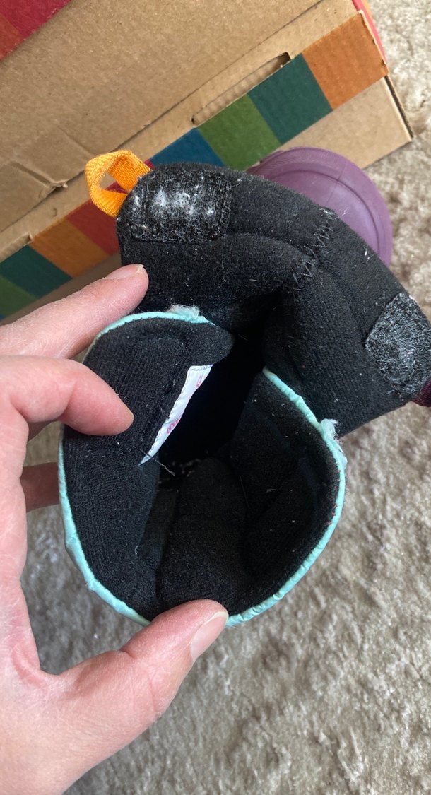 Kız Çocuk Mor Kauçuk Bot - Görsel 4