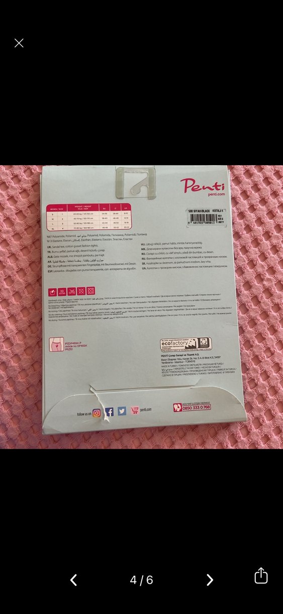 Penti Siyah 20 DEN Nostalji İnce Çorap - Görsel 3