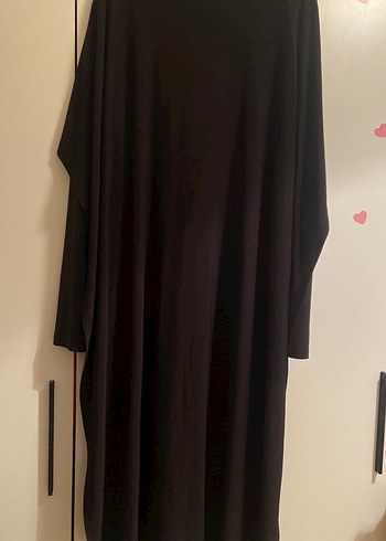 Siyah, Uzun Kollu, Salaş Kesim Kadın tarz tunik - Görsel 6