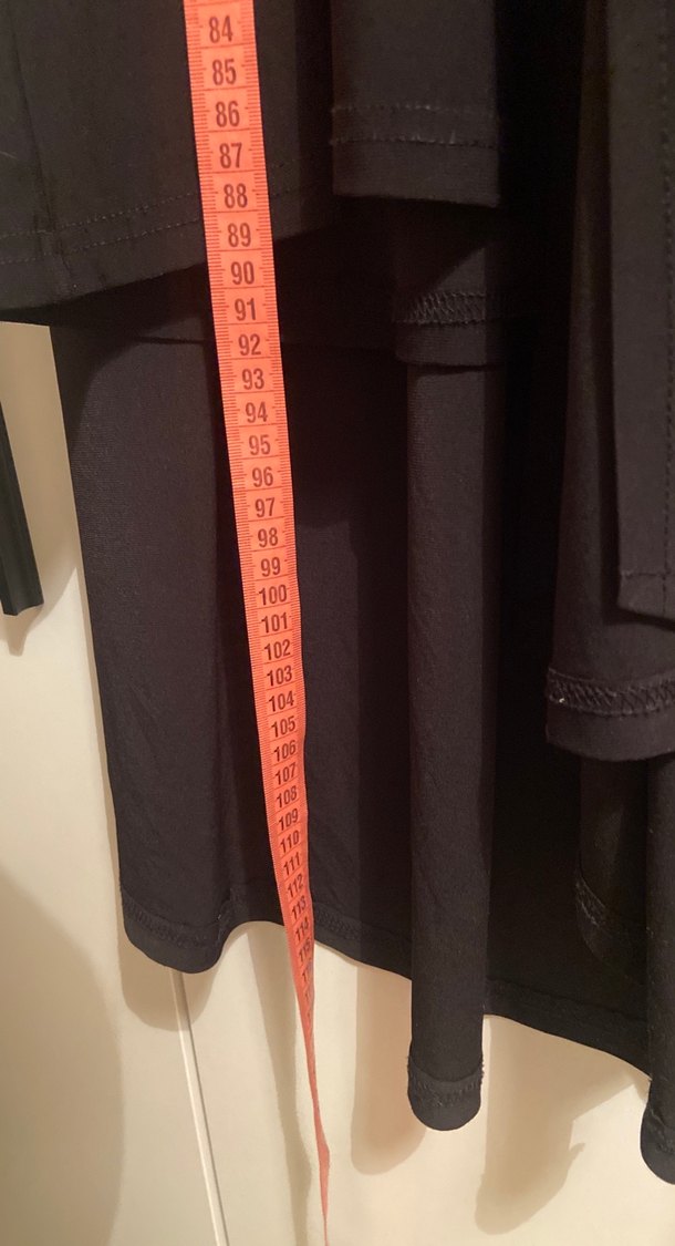 Siyah, Uzun Kollu, Salaş Kesim Kadın tarz tunik - Görsel 4