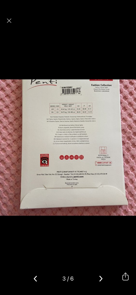 Penti çorap - Görsel 2