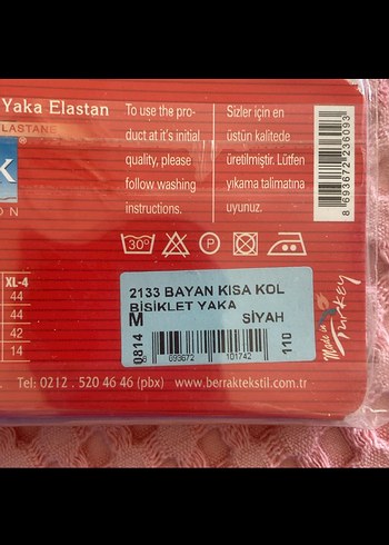 Siyah Bisiklet Yaka Tişört - Görsel 3