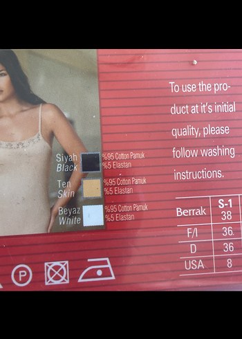 Berrak Koleksiyon siyah atlet dantel detaylı - Görsel 3