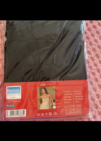 Berrak Koleksiyon siyah atlet dantel detaylı - Görsel 4