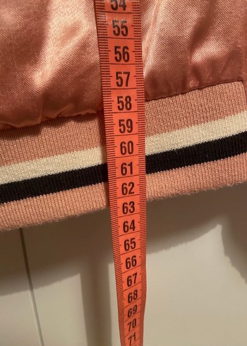 İki yönlü ve çok şık Nakış İşlemeli Parlak Pembe Kadın Ceket - Görsel 6