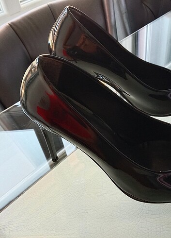 41 Beden siyah Renk Stiletto ayakkabı 