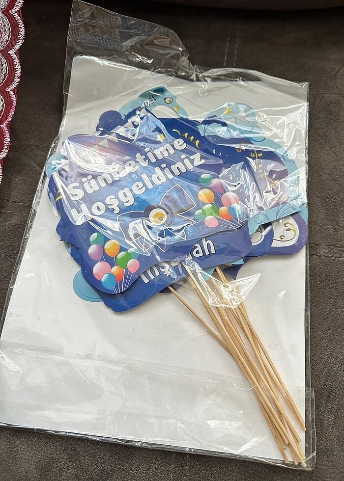 Sünnet kına örtüsü sepet tef süs - Görsel 3