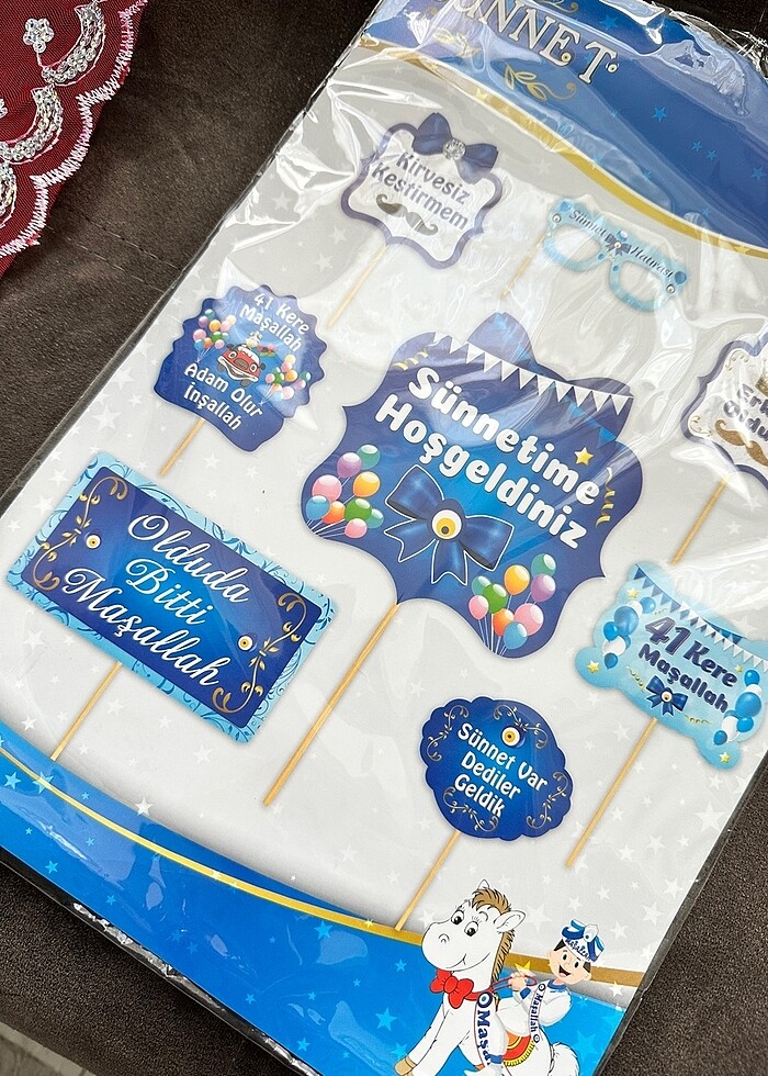 Sünnet kına örtüsü sepet tef süs - Görsel 4