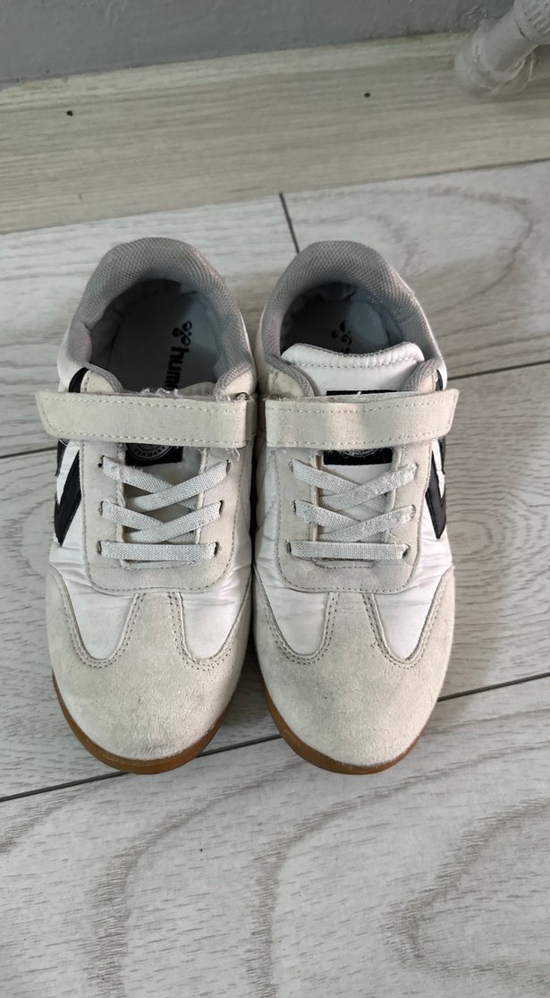 Gri Beyaz Erkek Çocuk Zebra Desenli Spor Ayakkabı - Görsel 3