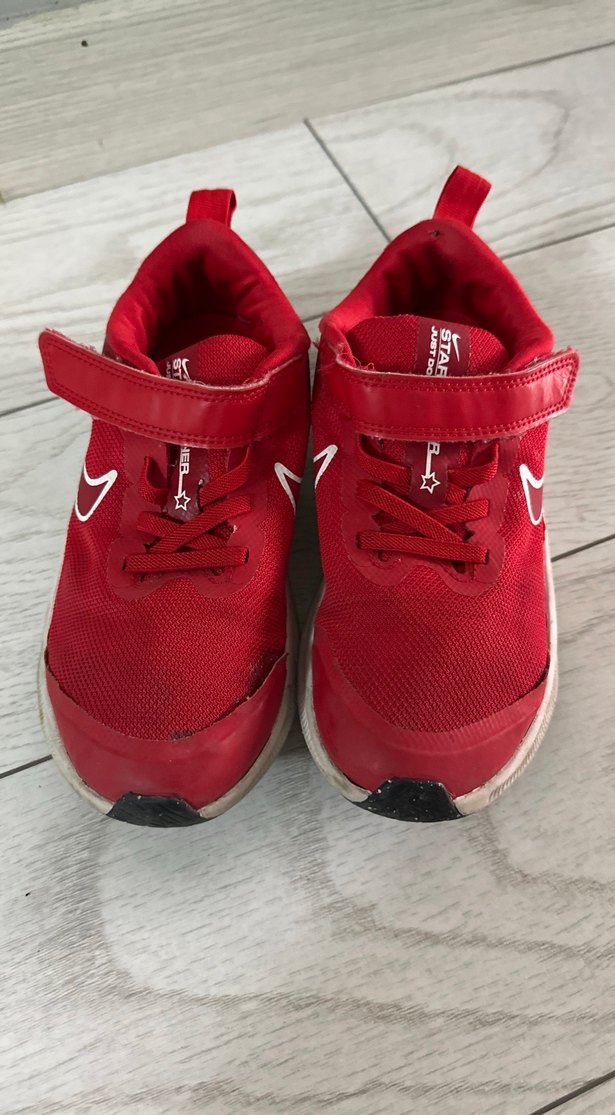 Gri Detaylı Kırmızı Erkek Çocuk Spor Ayakkabı - Görsel 2