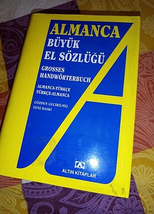  Almanca büyük el sözlüğü