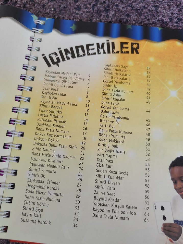 Sihir Numaraları - 100'den Fazla Sihirli Hile Kitabı - Görsel 4
