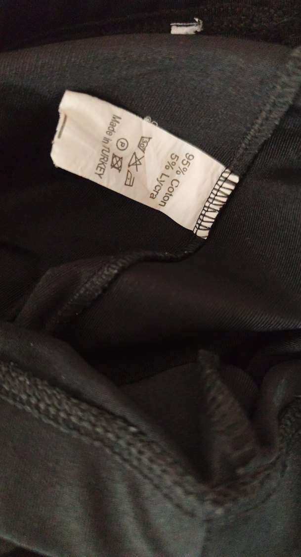 Siyah Mini Spor Şort - Görsel 3