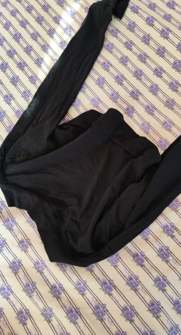 Kız Çocuk Siyah Uzun Kollu Bolero - Görsel 2