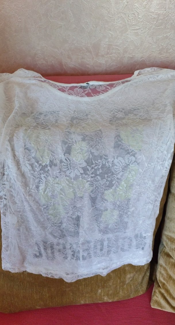 Beyaz Baskılı Tişörtü - Görsel 4