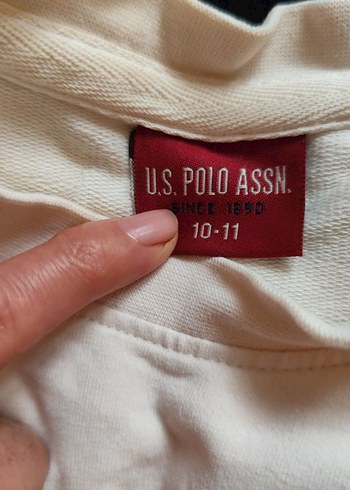 Beyaz Baskılı Uzun Kollu Kız Tişörtü - Görsel 3