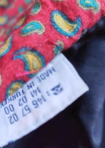 Düğmeli Siyah Süet cocuk Yelek - Görsel 5