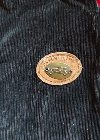 Düğmeli Siyah Süet cocuk Yelek - Görsel 2