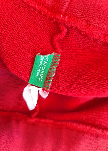 Kız Çocuk Kırmızı Eşofman Takımı Number Baskılı - Görsel 6