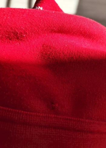 Kız Çocuk Kırmızı Eşofman Takımı Number Baskılı - Görsel 7