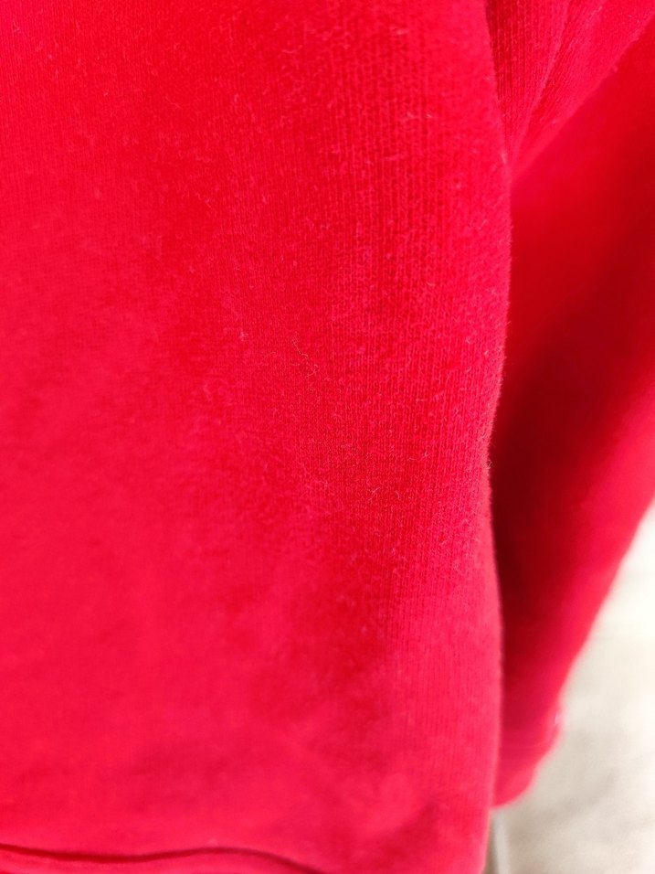 Kız Çocuk Kırmızı Eşofman Takımı Number Baskılı - Görsel 5