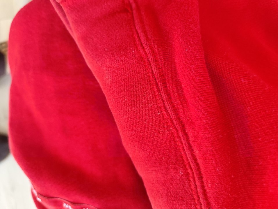 Kız Çocuk Kırmızı Eşofman Takımı Number Baskılı - Görsel 4