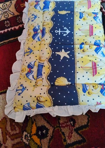 Renkli Desenli Çocuk Uyku Seti5 parca - Görsel 8